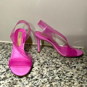 Pink Barbie Sandal Heels